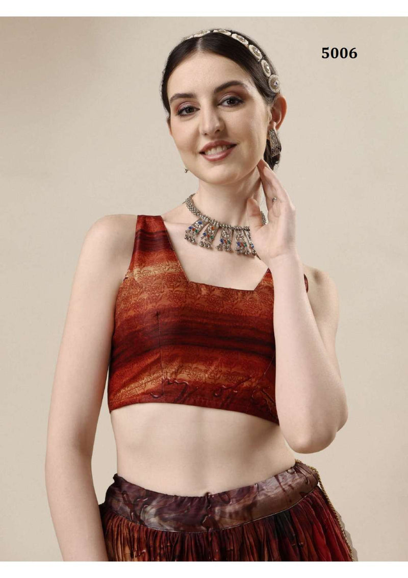 Saptrangi 5001-5009 Iconic Amazing Semistitch Lehenga Choli Collection