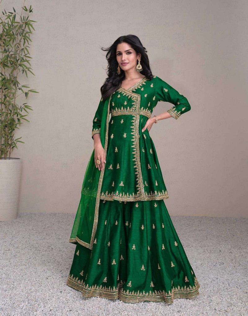Sayuri Designer Jashn Silk Heavy Designer Wedding Wear Suit Collection