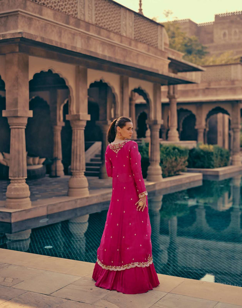 Sayuri Designer Mahotsav Chinon Silk Embroidered Wedding Wear Dress Collection