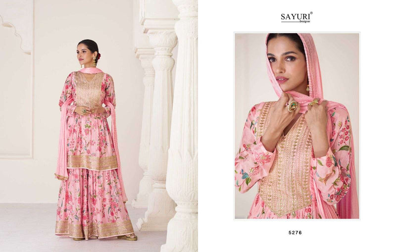 Sayuri Designer Present Phulaari Designer Fabulous Print With Work Readymade Salwar Kameez