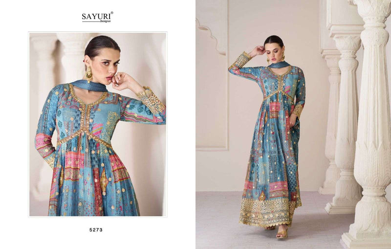 Sayuri Designer Present Phulaari Designer Fabulous Print With Work Readymade Salwar Kameez