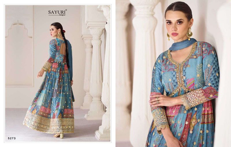 Sayuri Designer Present Phulaari Designer Fabulous Print With Work Readymade Salwar Kameez