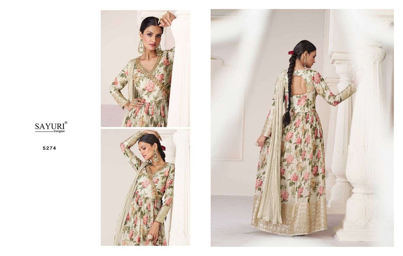 Sayuri Designer Present Phulaari Designer Fabulous Print With Work Readymade Salwar Kameez