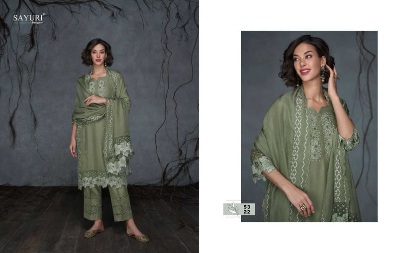 Sayuri Designer Nusrat Pure Organza Silk Kurti With Organza Dupatta