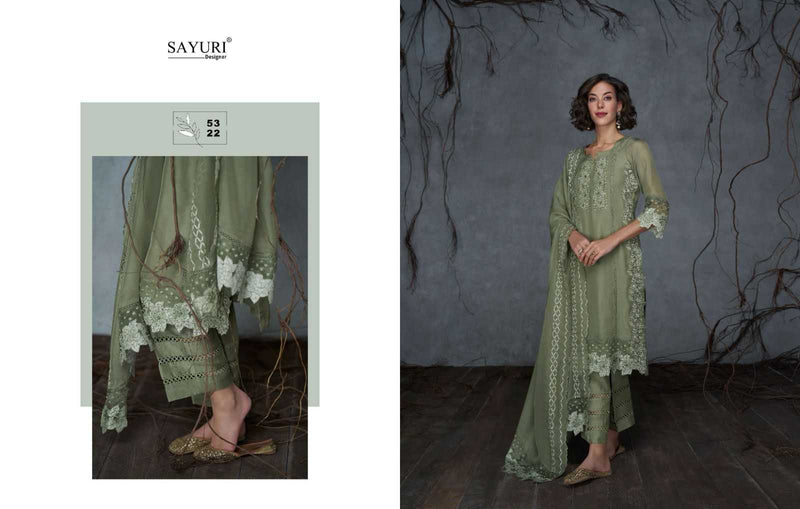 Sayuri Designer Nusrat Pure Organza Silk Kurti With Organza Dupatta