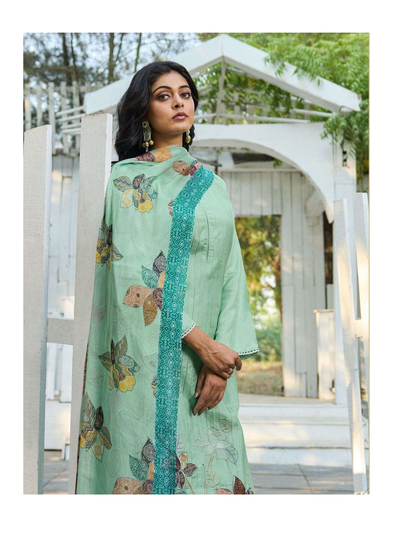 Shivaay Brinda Viscose Musline Digital Print Embroidery Work Salwar Suit