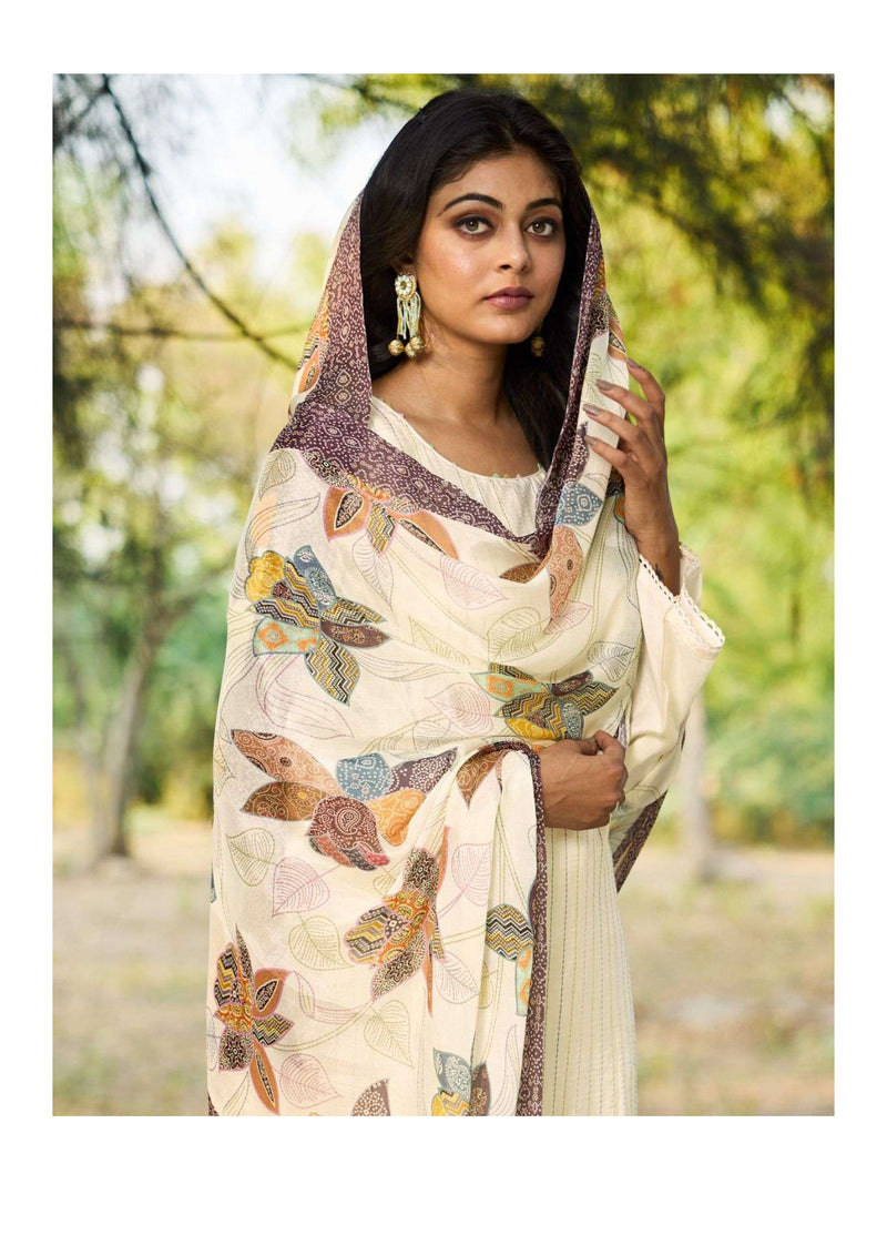 Shivaay Brinda Viscose Musline Digital Print Embroidery Work Salwar Suit