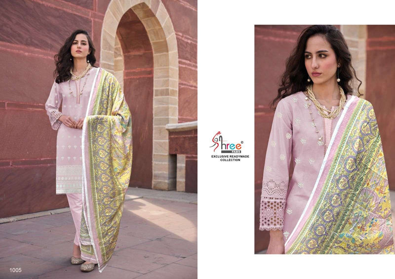 Shree Fab Mariya B Exclusive Readymade Collection Lawn Cotton Designer Kurti Combo Set