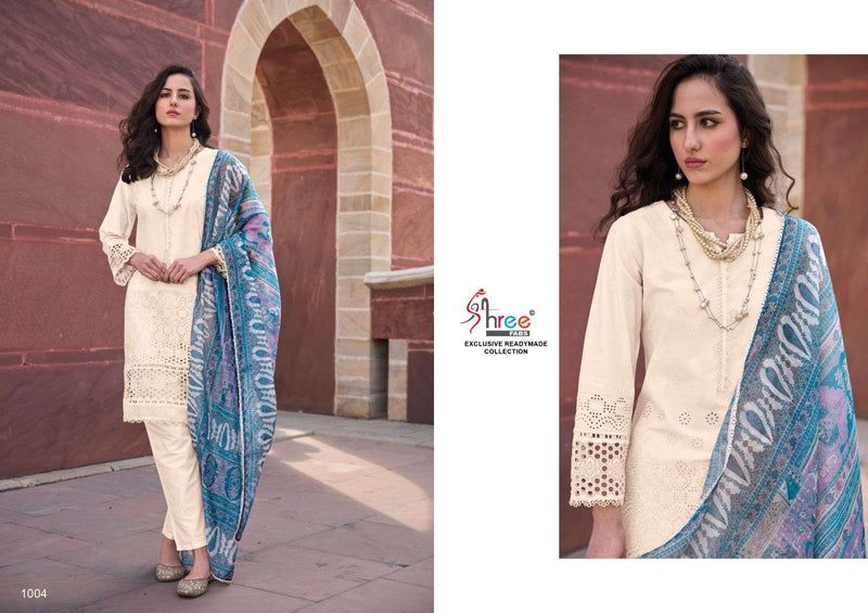 Shree Fab Mariya B Exclusive Readymade Collection Lawn Cotton Designer Kurti Combo Set