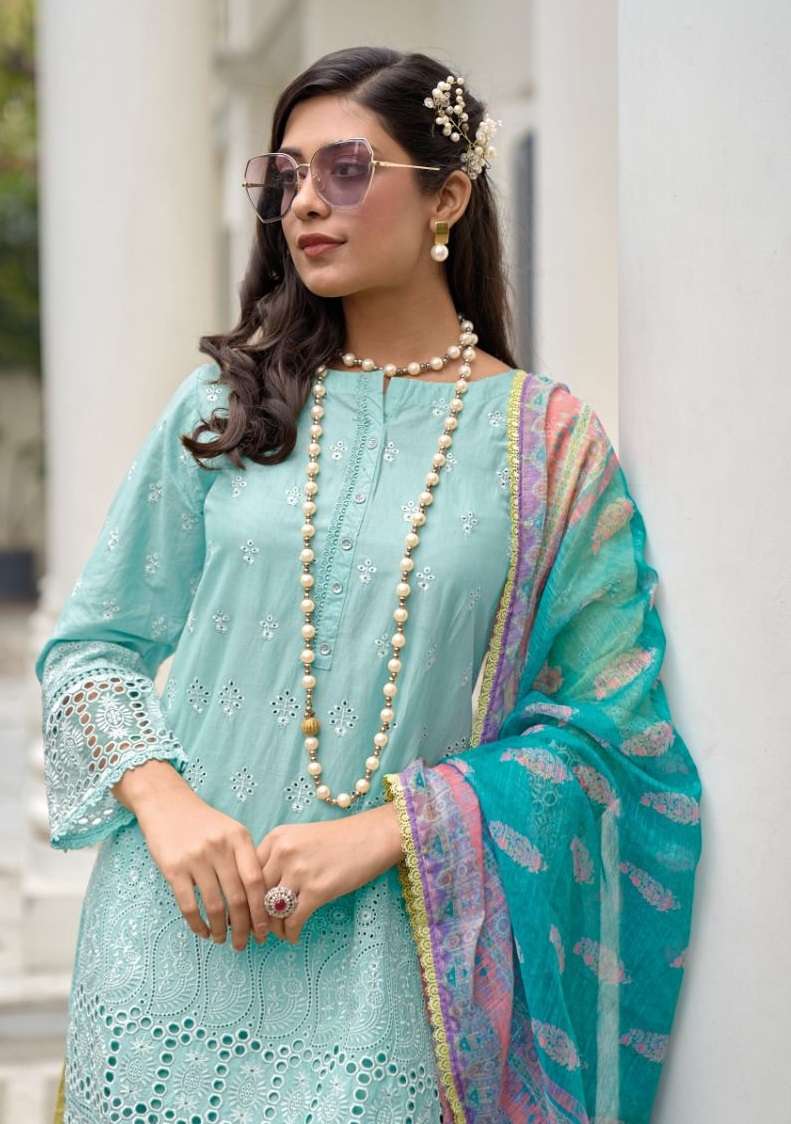 Shree Fab Mariya B Exclusive Readymade Collection Lawn Cotton Designer Kurti Combo Set