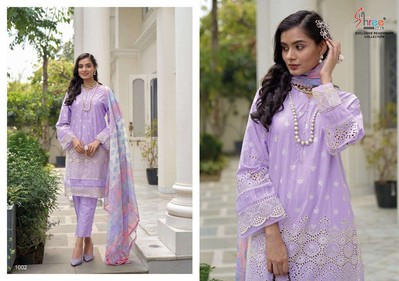 Shree Fab Mariya B Exclusive Readymade Collection Lawn Cotton Designer Kurti Combo Set