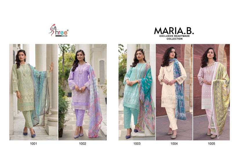 Shree Fab Mariya B Exclusive Readymade Collection Lawn Cotton Designer Kurti Combo Set