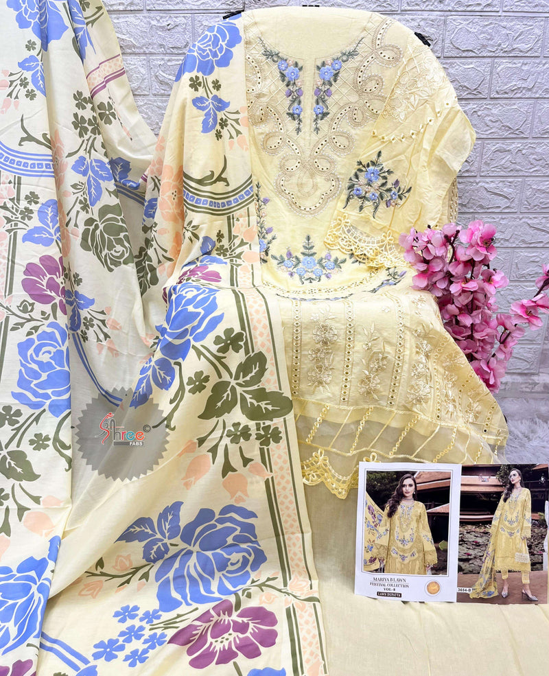 Shree Fab Mariya B Lawn Festival Collection Vol 8 Lawn Cotton Festival Wear Suit
