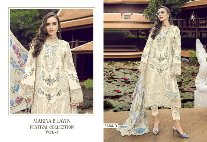 Shree Fab Mariya B Lawn Festival Collection Vol 8 Lawn Cotton Festival Wear Suit