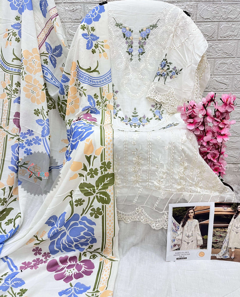 Shree Fab Mariya B Lawn Festival Collection Vol 8 Lawn Cotton Festival Wear Suit