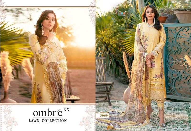 Shree Fabs Ombre Lawn Collection Nx Amazing Pakistani Salwar Kameez