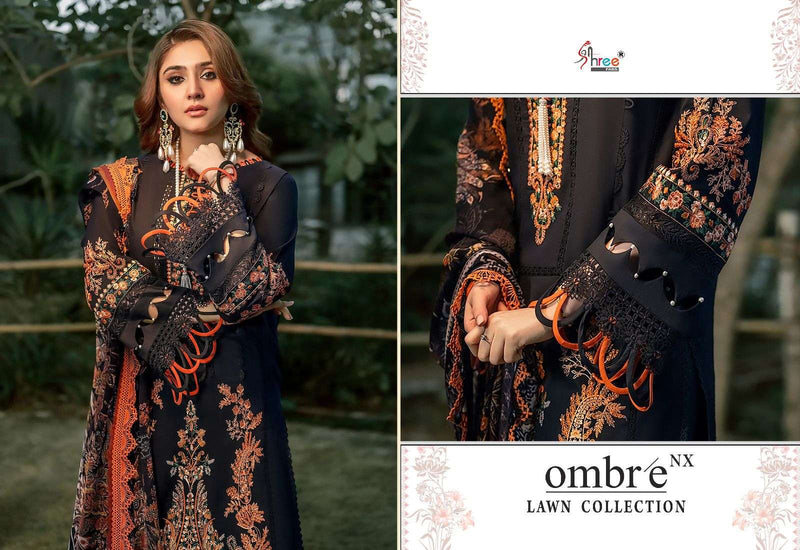 Shree Fabs Ombre Lawn Collection Nx Amazing Pakistani Salwar Kameez