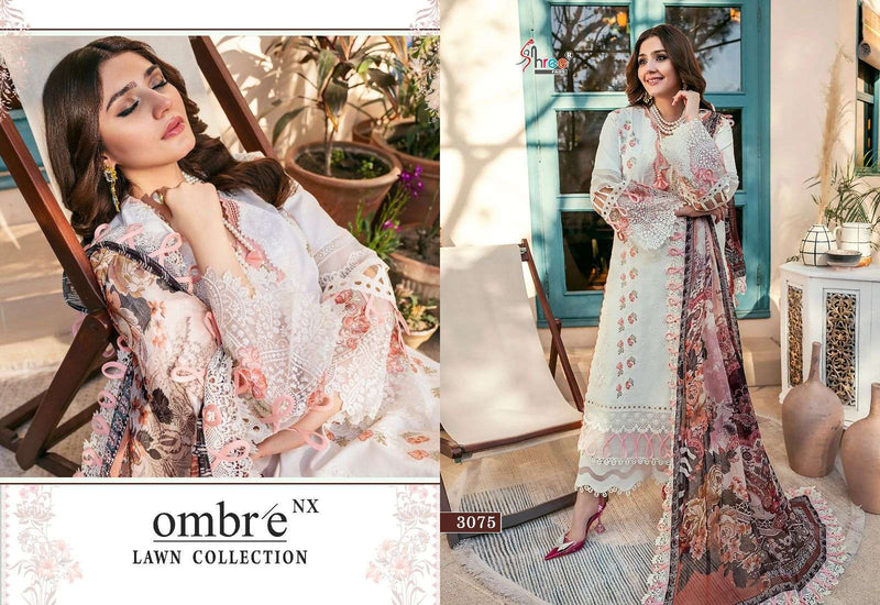 Shree Fabs Ombre Lawn Collection Nx Amazing Pakistani Salwar Kameez