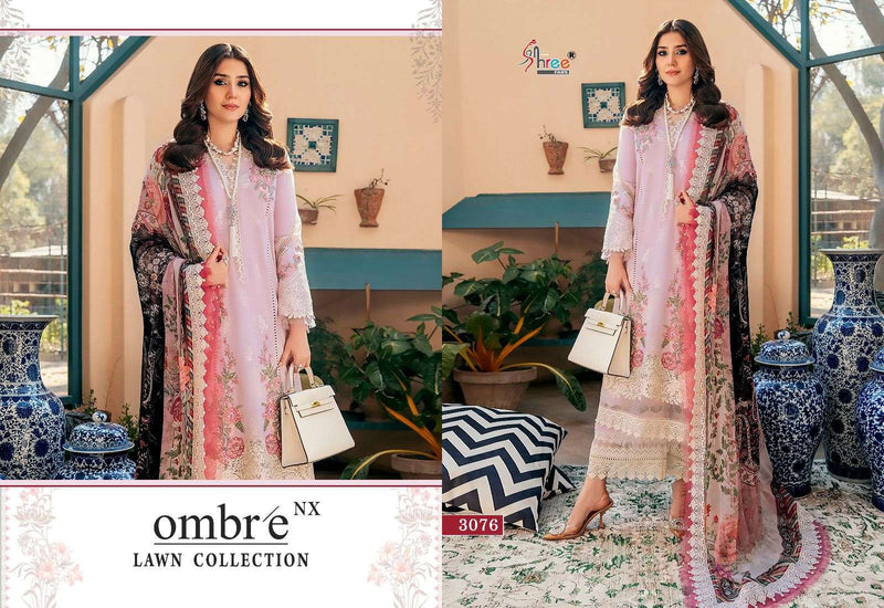Shree Fabs Ombre Lawn Collection Nx Amazing Pakistani Salwar Kameez