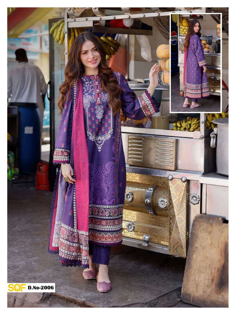 Shree Om Fab Ayra B Rang Rasiya Vol 2 Lawn Cotton Daily Wear Salwar Suit