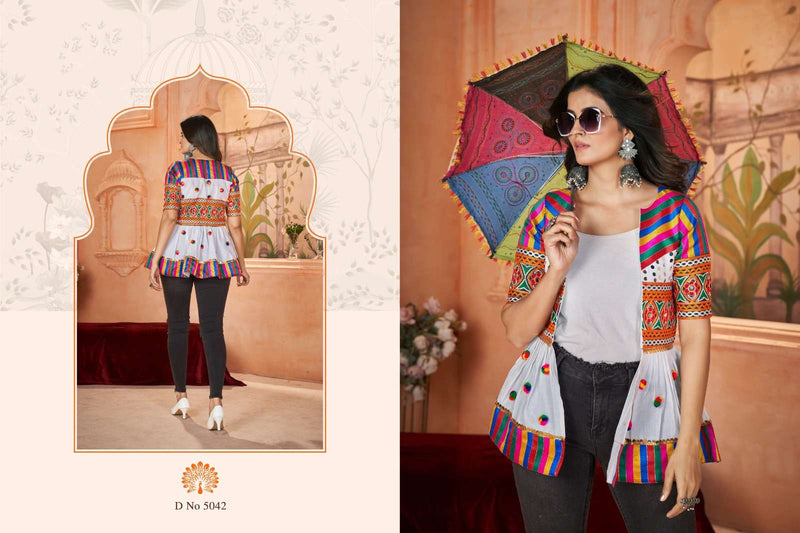 Shubhkala Flory Vol 48 Silk Embroidered Work Navratri Festiv Wear Kediya