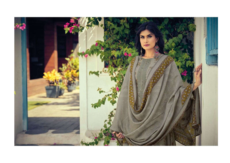 Silk Route Vol 4 By Kilory Trends Fancy Festive Wear Viscose Muslin Ladies Suits