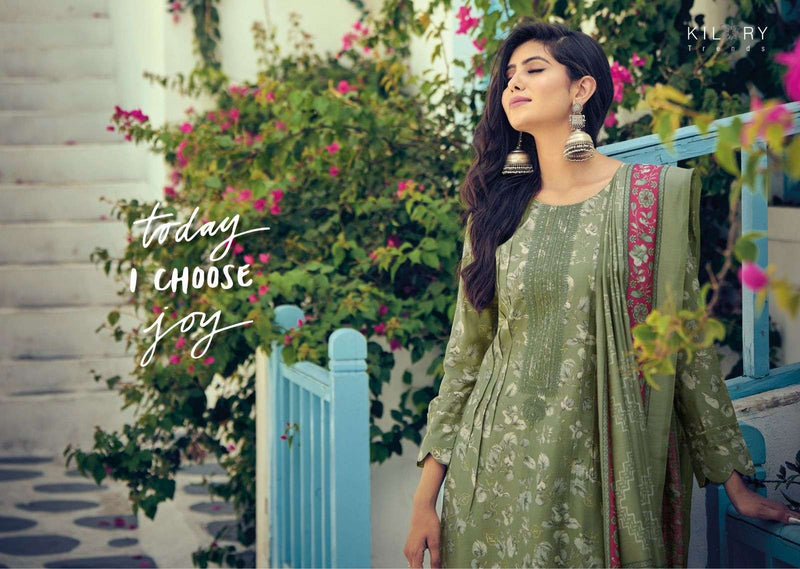 Silk Route Vol 4 By Kilory Trends Fancy Festive Wear Viscose Muslin Ladies Suits