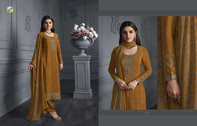 Silkina Royal Crepe Vol 42 By Vinay Fashion Designer Salwar Kameez