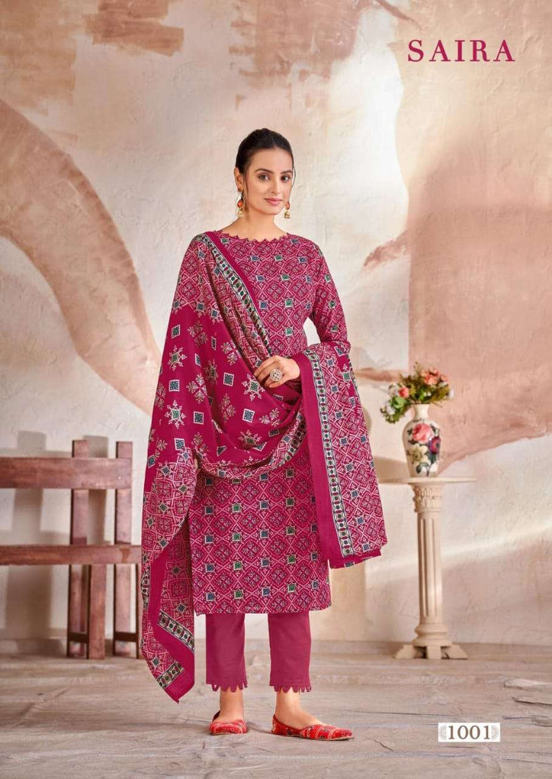 Skt Suits Saira Cambric Cotton Digital Printed Unstitched Dailywear Salwar Suit