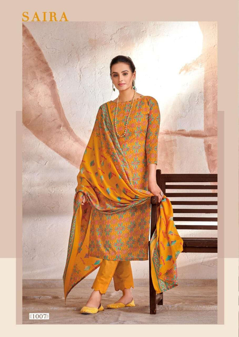 Skt Suits Saira Cambric Cotton Digital Printed Unstitched Dailywear Salwar Suit