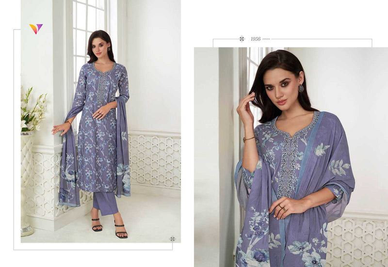 Viradi Fashion Summer Vol 19 Cotton Digital Print With Khatli Work Designer Kurti Set