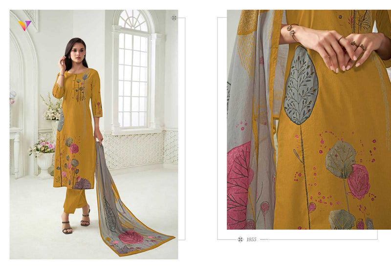 Viradi Fashion Summer Vol 19 Cotton Digital Print With Khatli Work Designer Kurti Set