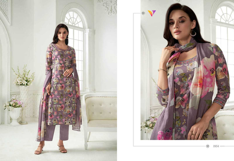 Viradi Fashion Summer Vol 19 Cotton Digital Print With Khatli Work Designer Kurti Set