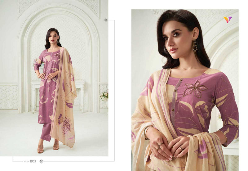 Viradi Fashion Summer Vol 19 Cotton Digital Print With Khatli Work Designer Kurti Set