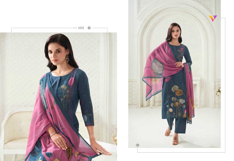 Viradi Fashion Summer Vol 19 Cotton Digital Print With Khatli Work Designer Kurti Set