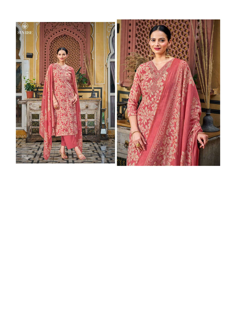 Sunrise Sakira Vol 2 Modal Silk Foil Print Stylish Salwar Kameez