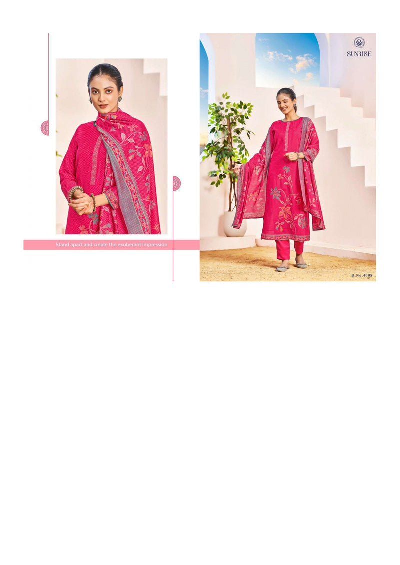 Sunrise Sakshi Silk Vol 4 Modal Silk Foil Embroidery Work Stylish Salwar Kameez