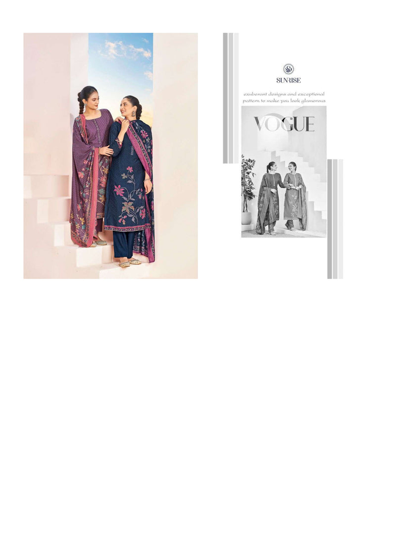 Sunrise Sakshi Silk Vol 4 Modal Silk Foil Embroidery Work Stylish Salwar Kameez