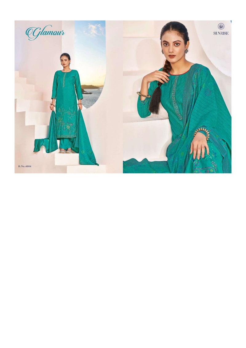 Sunrise Sakshi Silk Vol 4 Modal Silk Foil Embroidery Work Stylish Salwar Kameez