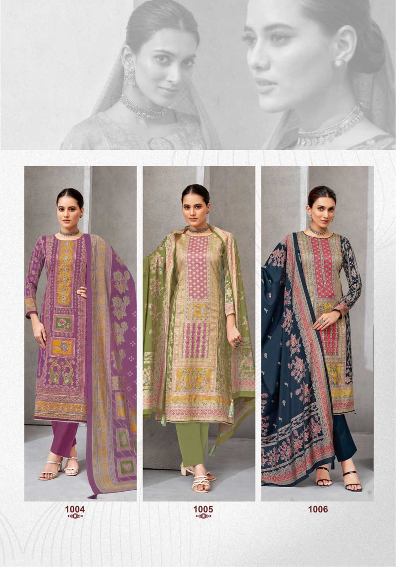 Suryajyoti Kamakshi Vol 1 Jam Satin Discharge Print Unstitched Salwar Suit