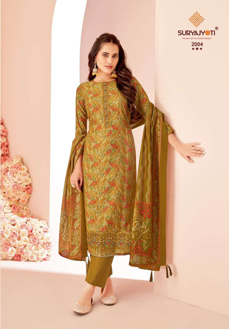 Suryajyoti Kanika Vol 2 Modal Beautiful Print Casual Wear Salwar Kameez