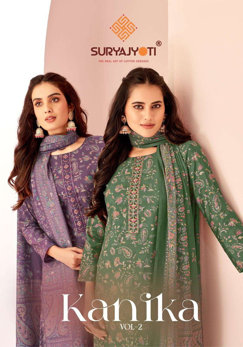 Suryajyoti Kanika Vol 2 Modal Beautiful Print Casual Wear Salwar Kameez