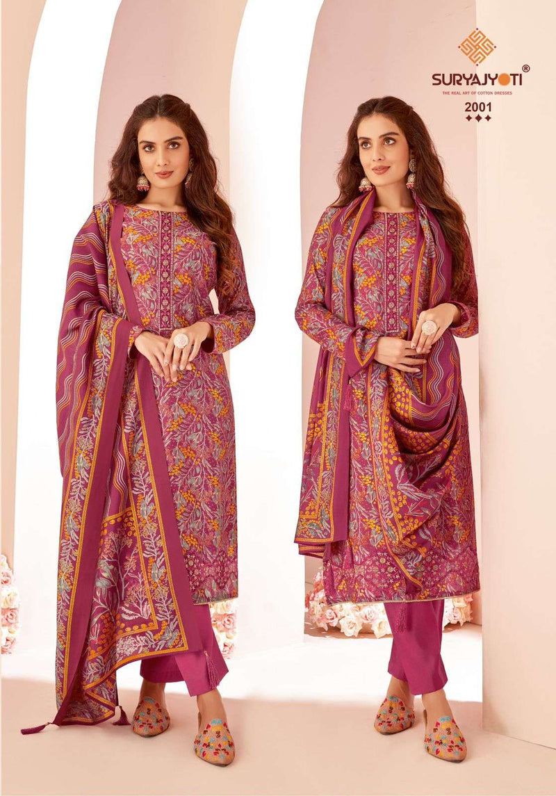 Suryajyoti Kanika Vol 2 Modal Beautiful Print Casual Wear Salwar Kameez