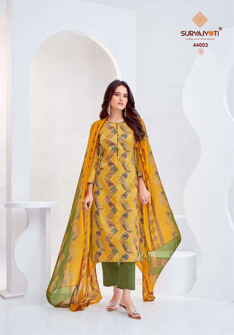Suryajyoti Naishaa Vol 44 Jam Satin Print Fancy Salwar Suit
