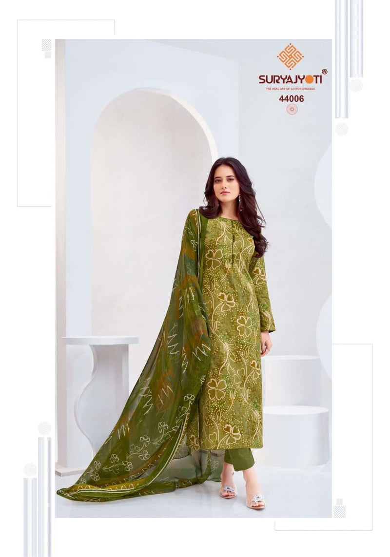 Suryajyoti Naishaa Vol 44 Jam Satin Print Fancy Salwar Suit