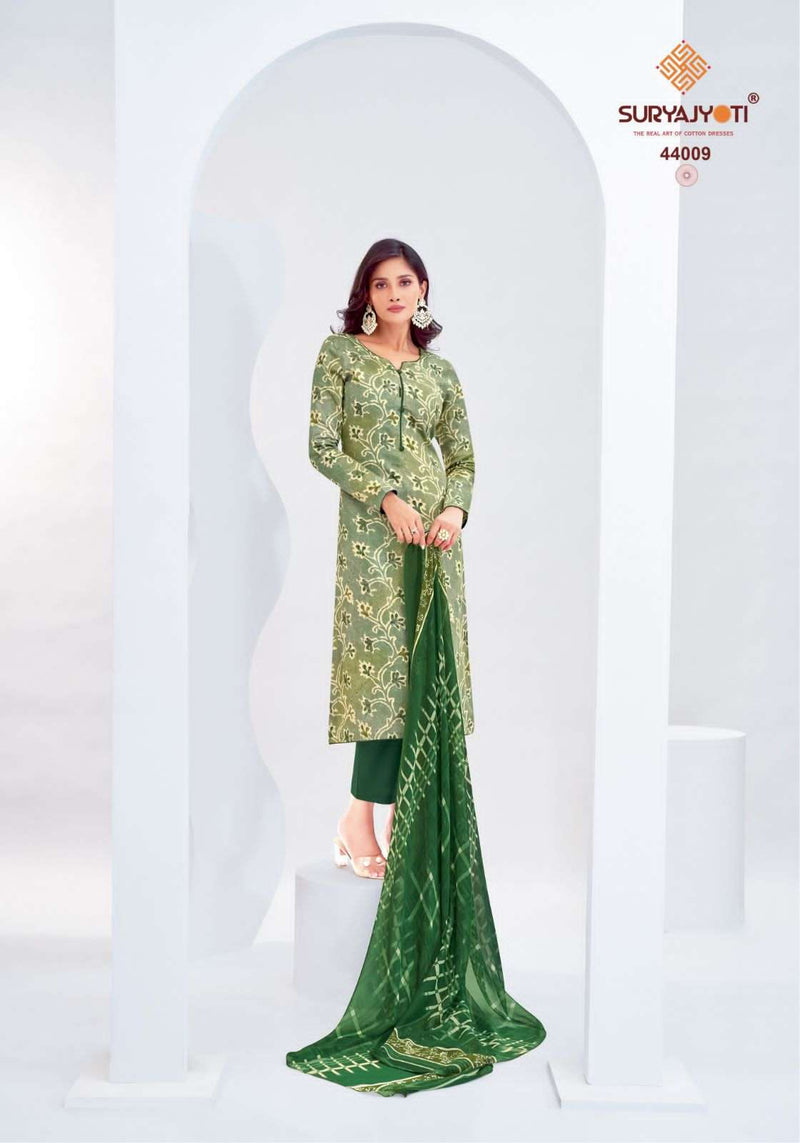 Suryajyoti Naishaa Vol 44 Jam Satin Print Fancy Salwar Suit