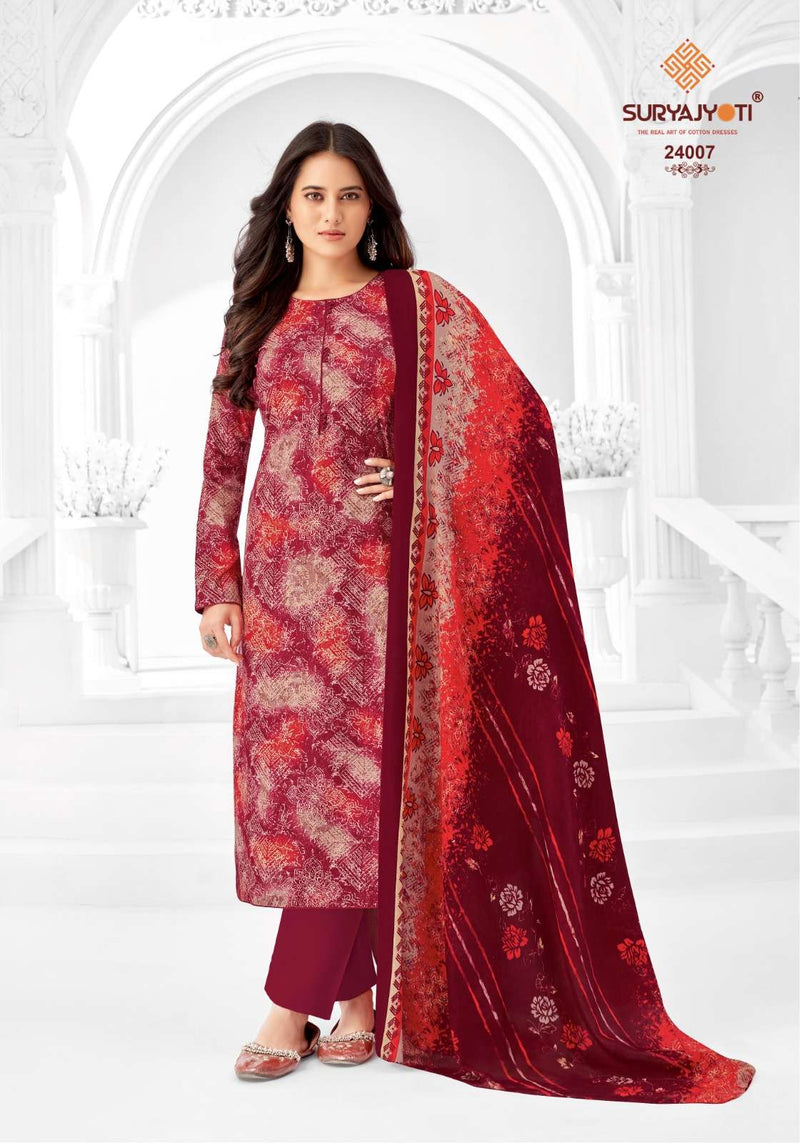 Suryajyoti Nargis Cotton Vol 24 Cotton Daily Wear Stylish Salwar Suit