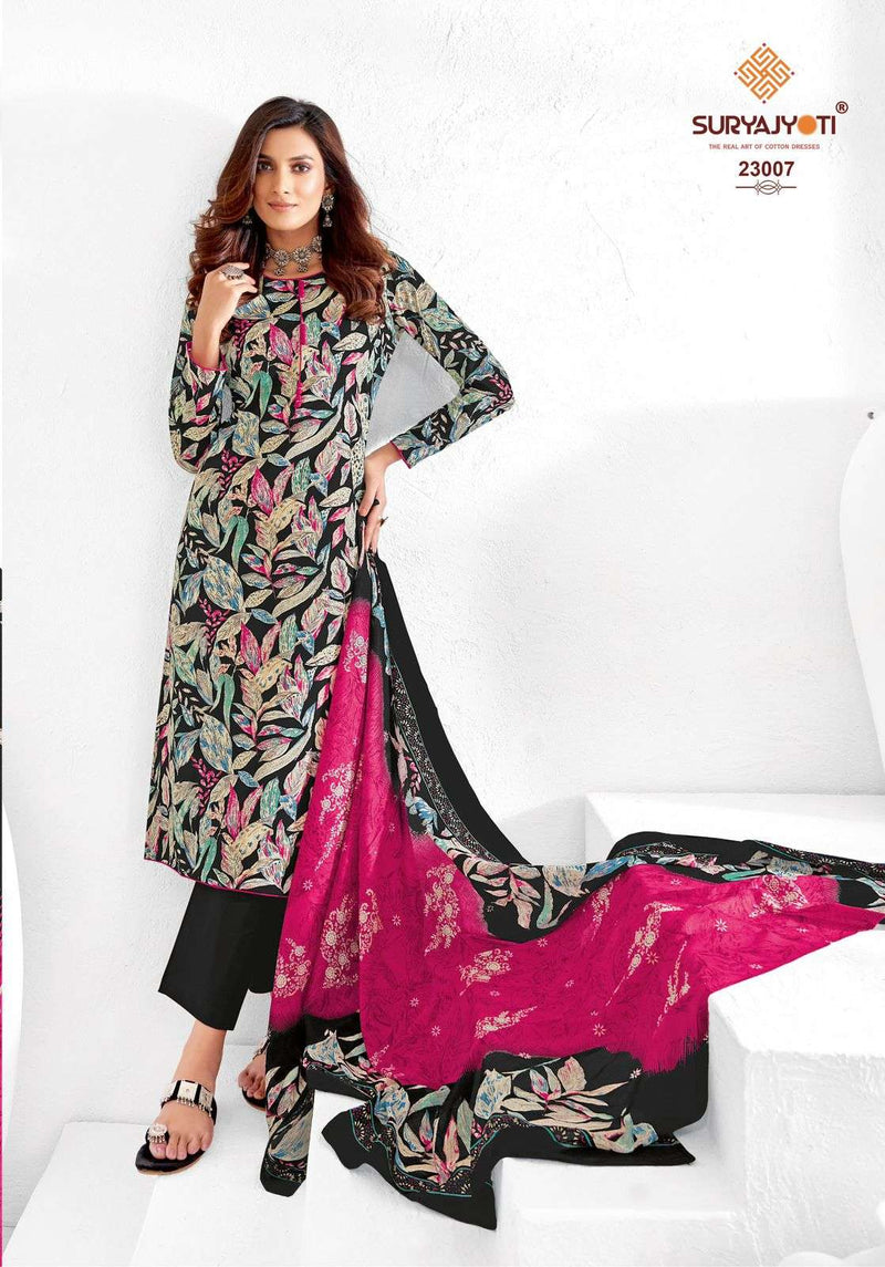 Suryajyoti Nargis Vol 23 Cotton Print Suit For Daily Wear