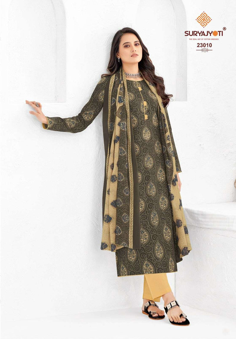 Suryajyoti Nargis Vol 23 Cotton Print Suit For Daily Wear