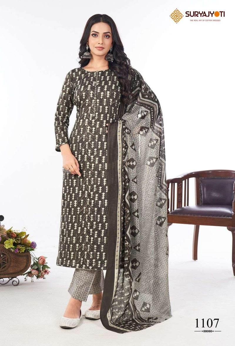 Suryajyoti Preyasi Vol 11 Cotton Daily Wear Readymade Salwar Suit